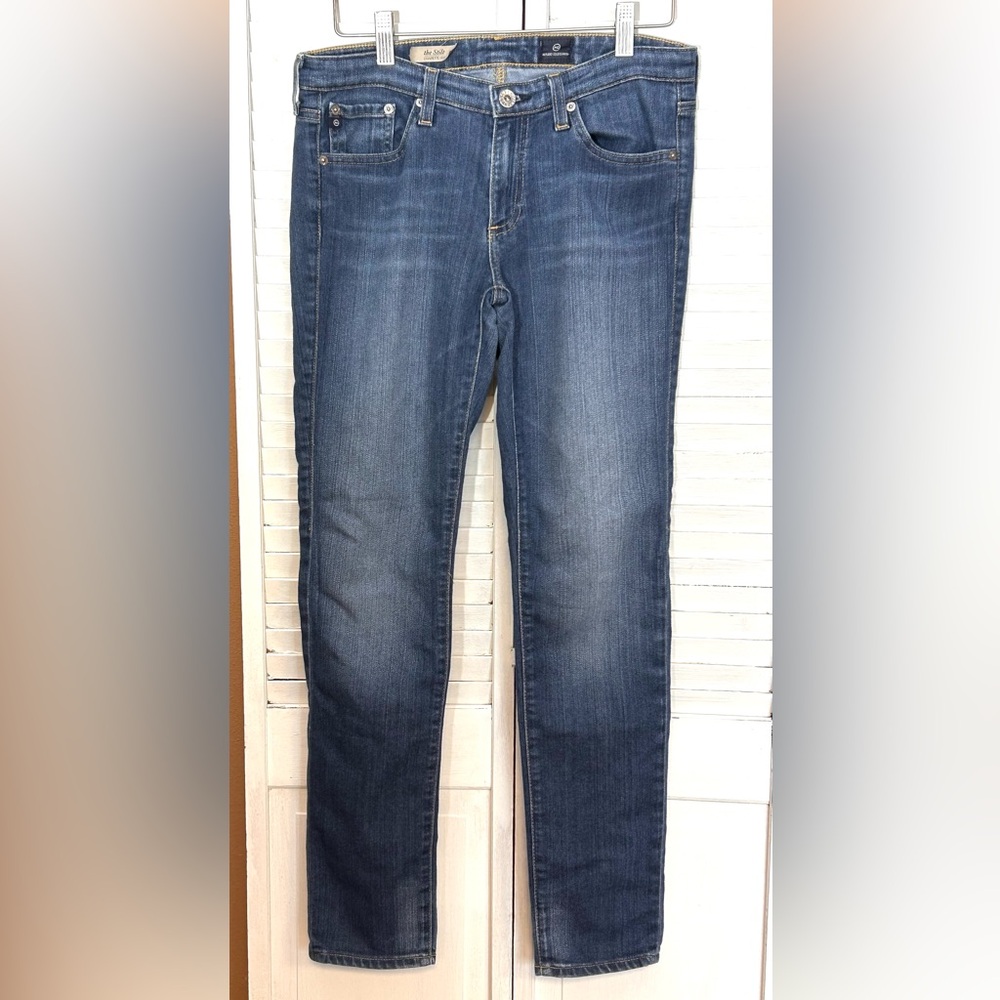 Adriano Goldschmied The Stilt Cigarette Leg blue jeans size 29R waist 29 Regular